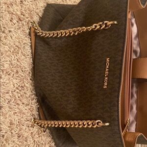 Michael Kors Brown Tote Bag